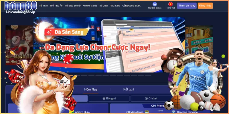 Bong88 ✔️【Bong 88】Fan – Link vào Bong88 avalide mới nhất 2025 1 Giao diện trang chủ nhà cái bong88